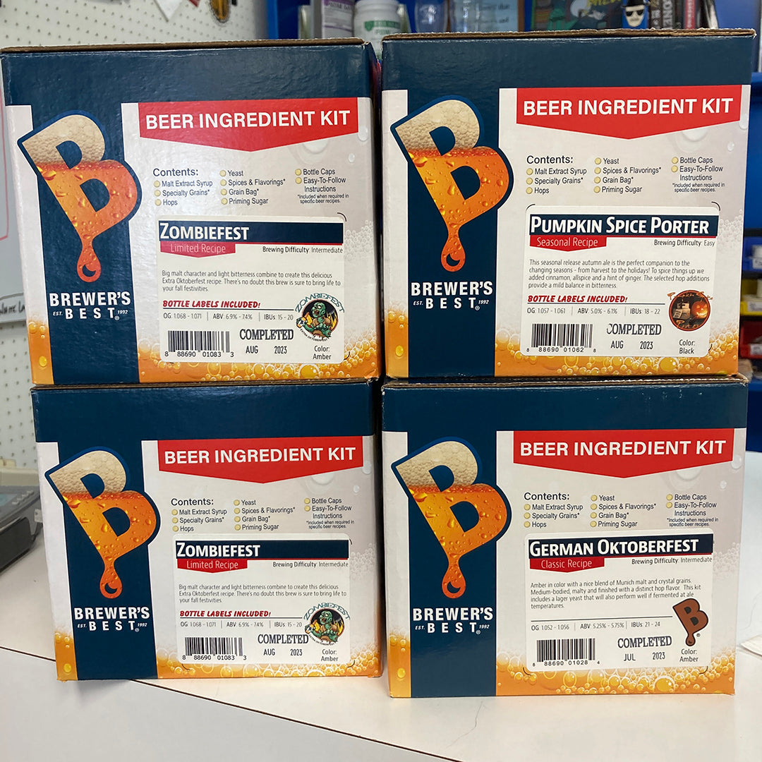 Brewer’s Best Fall Favorites in Stock! Brew Your Own Beer