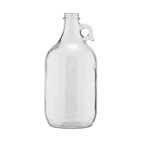 1/2 Gallon Clear Glass Growler - case of 6