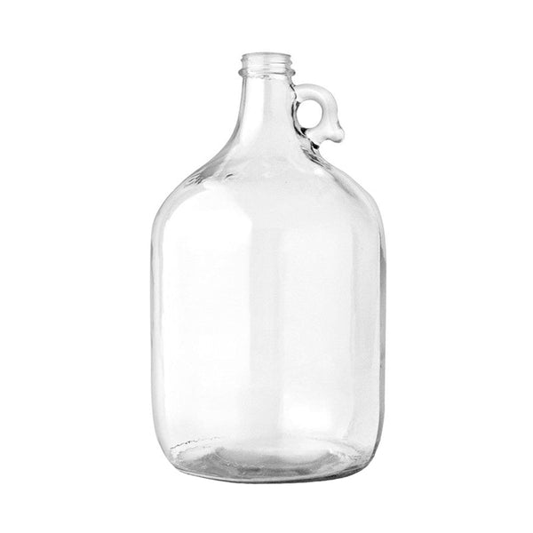 1 Gallon Clear Glass Bottle