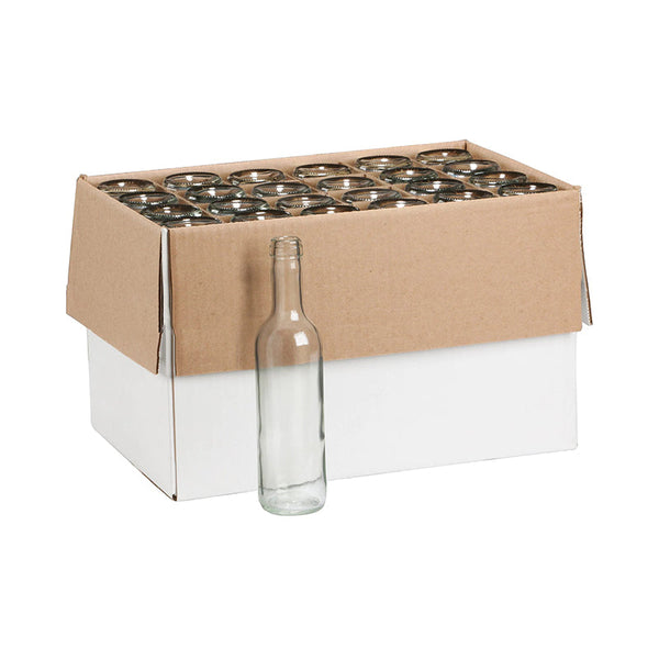 375 ml Clear Wine Bottles – Case of 24