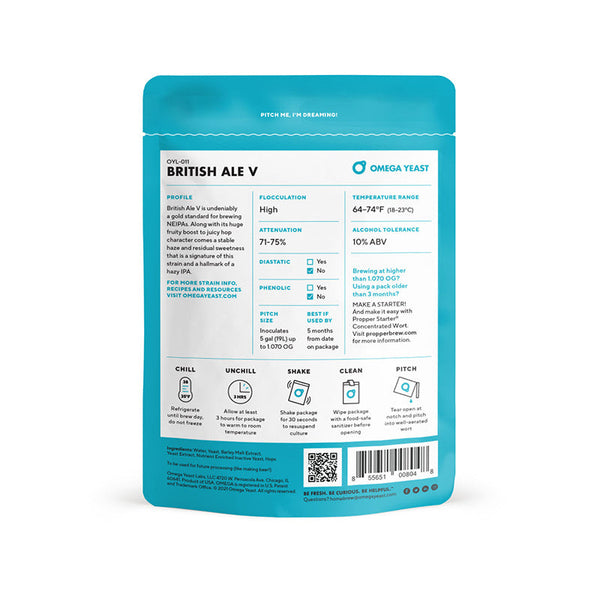 Omega Yeast British Ale V