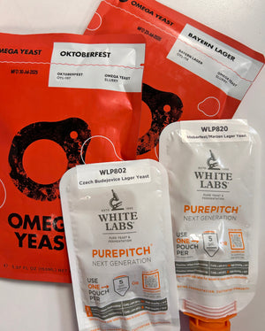 White Labs and Omega Lager Strains