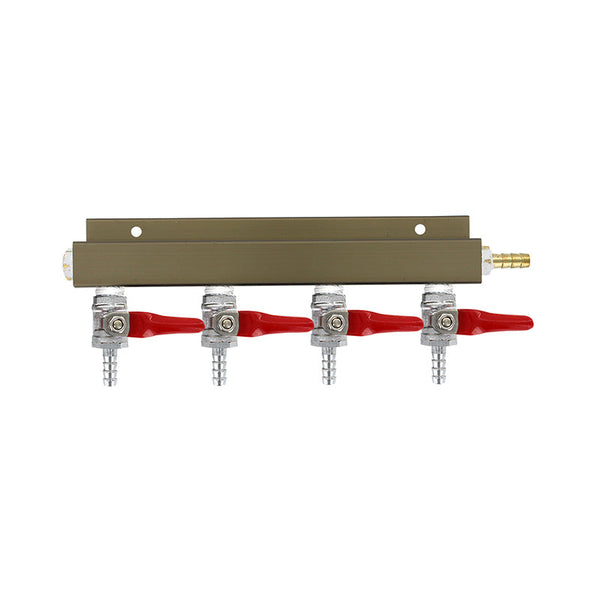 4-way CO2 Gas Manifold