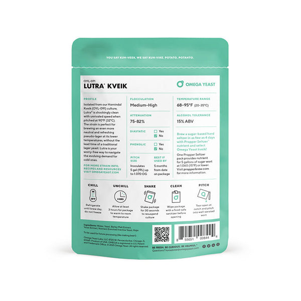 Omega Yeast Lutra Kveik Dry